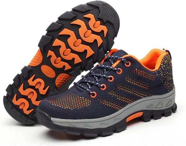 wg1020 unisex steel toe work sneakers lightweight safety trainers