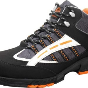 wg1017 raydlinx unisex steel toe work boots slip resistant safety shoes with steel midsole for construction