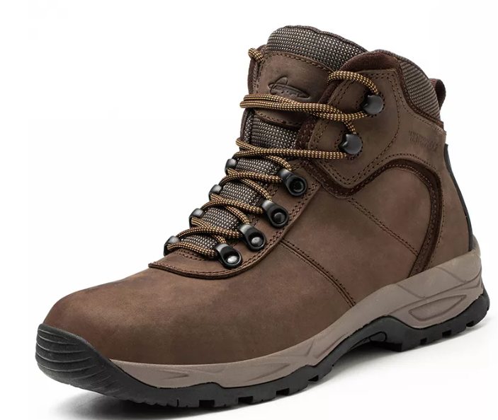 azx 558 men's 6 inch md sole waterproof leather safety shoes