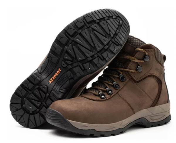azx 558 men's 6 inch md sole waterproof leather safety shoes