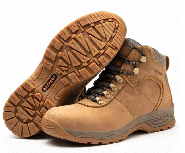 azx 559 men's 6 inch md sole waterproof leather safety shoes