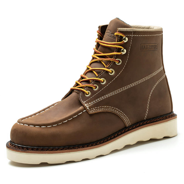 acd 502 men’s 6 inch goodyear welt waterproof leather safety shoes