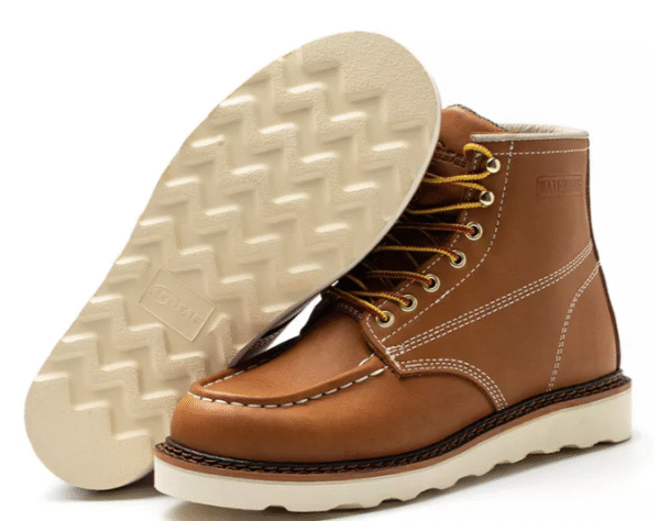 acd 503 men's 6 inch goodyear waterproof leather safety shoes