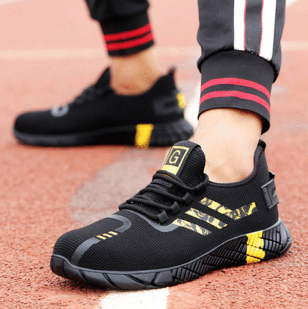 wg 181 lightweight industrial safety shoes steel toe work sneakers