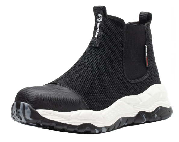 wg 185 lightweight steel toe boots breathable, durable work shoes for men & women
