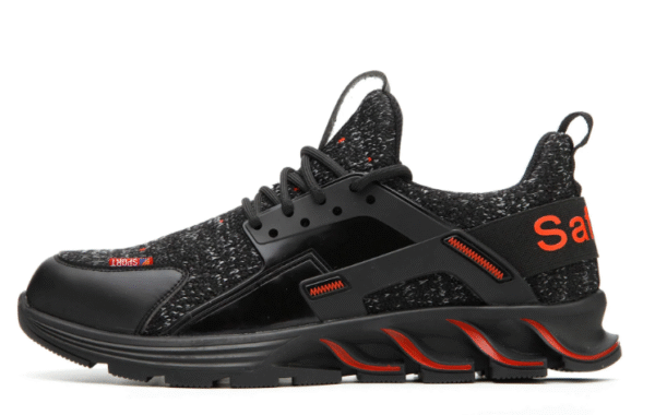 wg157 f19 safety shoes, men lightweight work sneakers